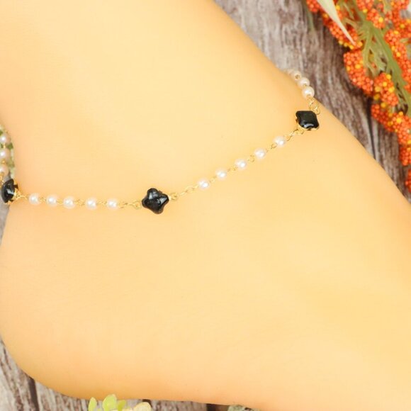 "Dainty Anklet for Women – Elegant Everyday Jewelry & Perfect Gift | MLCRC1526 - Picture 8 of 10